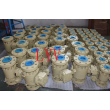 Three Way Stainless Steel Floating Ball Valve